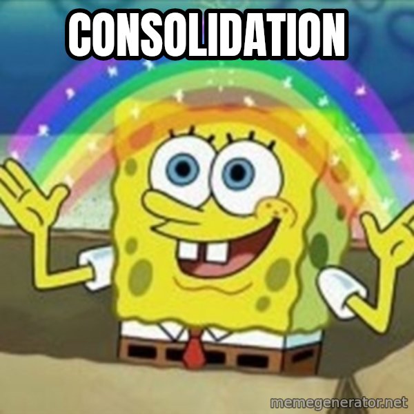 Spongebob meme: CONSOLIDATION