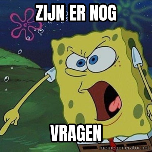 Spongebob Rage meme: zijn er nog / vragen