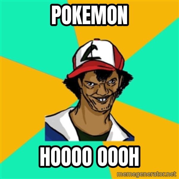 Ash Pedreiro meme: pokemon / hoooo oooh
