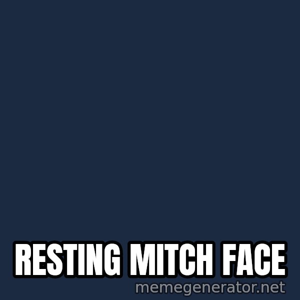 Mitch Mcconnell meme: resting mitch face