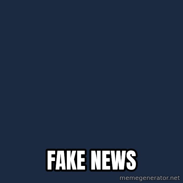 Donald Trump X meme: Fake News