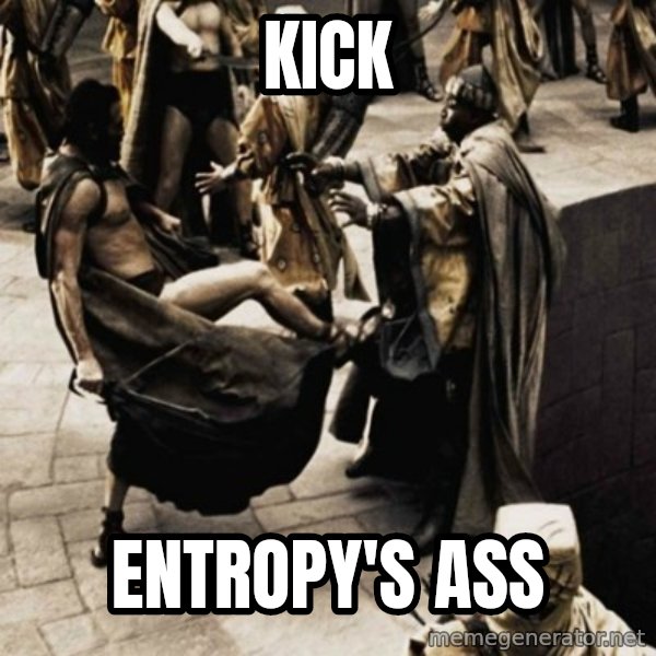sparta kick meme: kick / entropy's ass