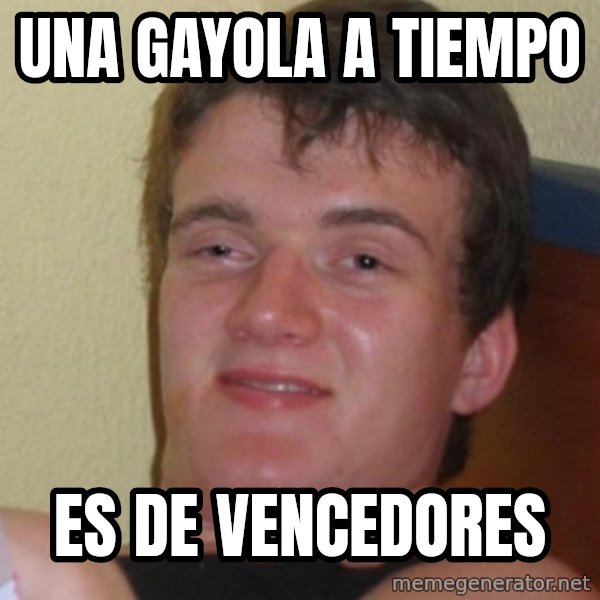 Stoner Stanley meme: una gayola a tiempo / es de vencedores