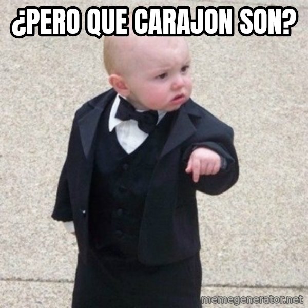Mafia Baby meme: ¿Pero que carajon son?