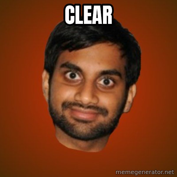 Generic Indian Guy meme: clear