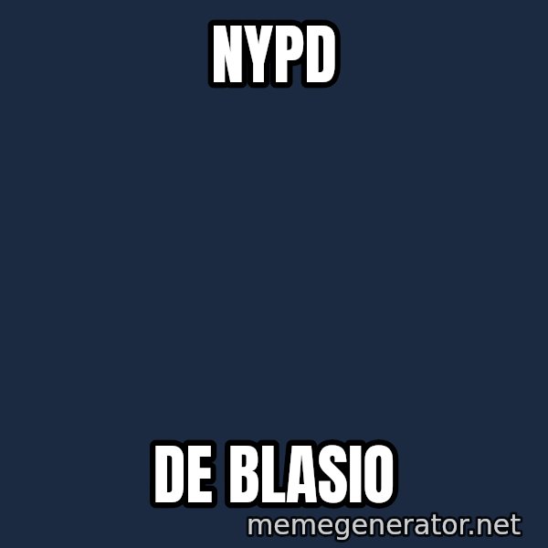 Puppet Master meme: NYPD / de Blasio
