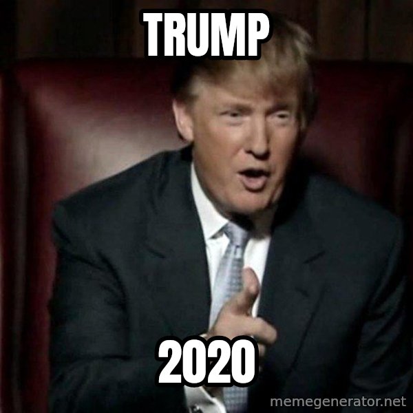 Donald Trump meme: Trump / 2020