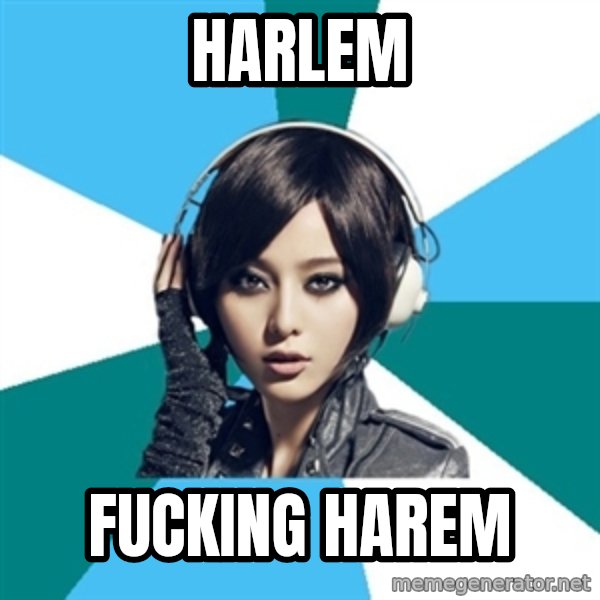 Crafty Interpreter meme: Harlem / fucking harem
