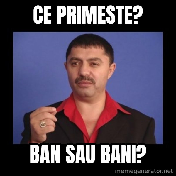 Manelistul Nicolae Guta meme: Ce primeste? / Ban sau bani?