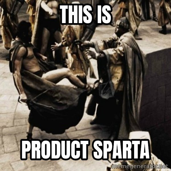 sparta kick meme: THIS IS / PRODUCT SPARTA