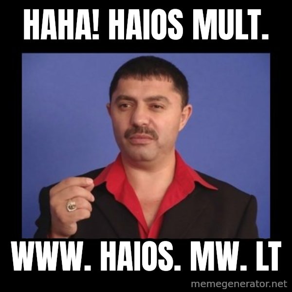 Manelistul Nicolae Guta meme: Haha! Haios mult. / www. Haios. Mw. Lt