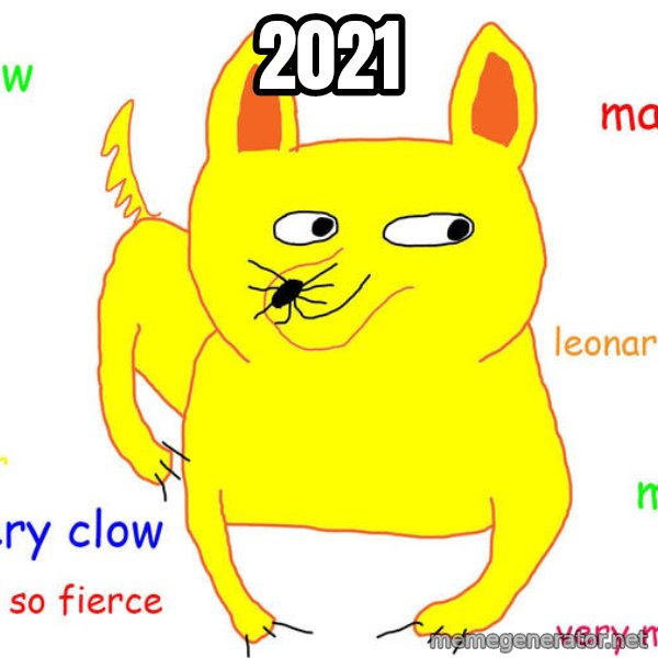 Grumpy Cat  meme: 2021