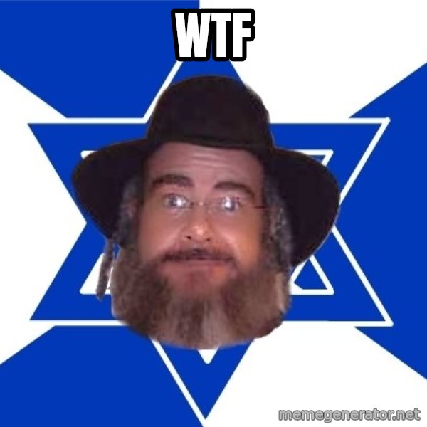 Advice Jew meme: WTF