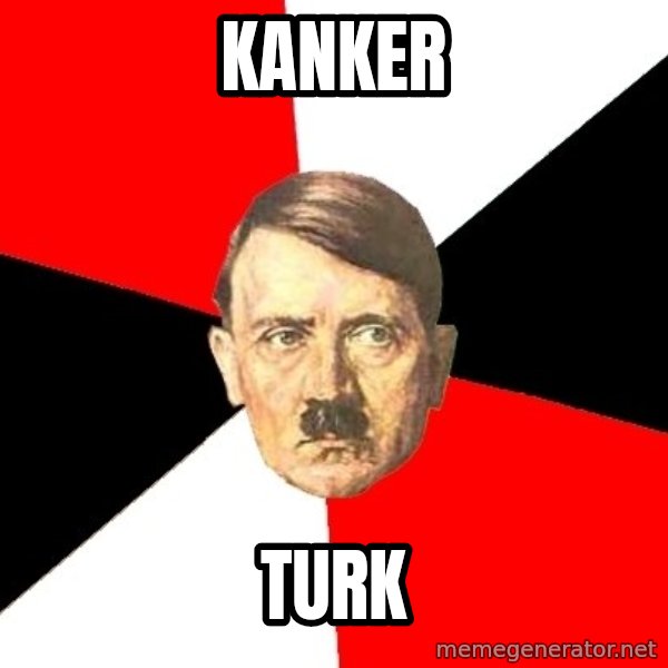 Advice Hitler meme: Kanker / Turk