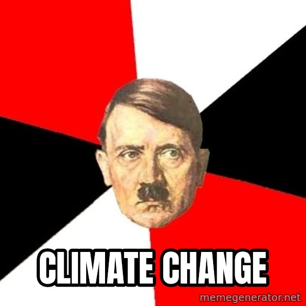 Advice Hitler meme: climate change
