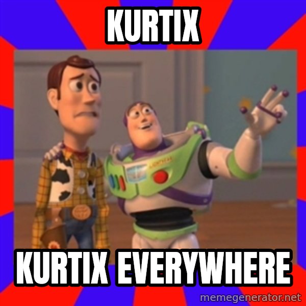Everywhere meme: Kurtix / Kurtix everywhere