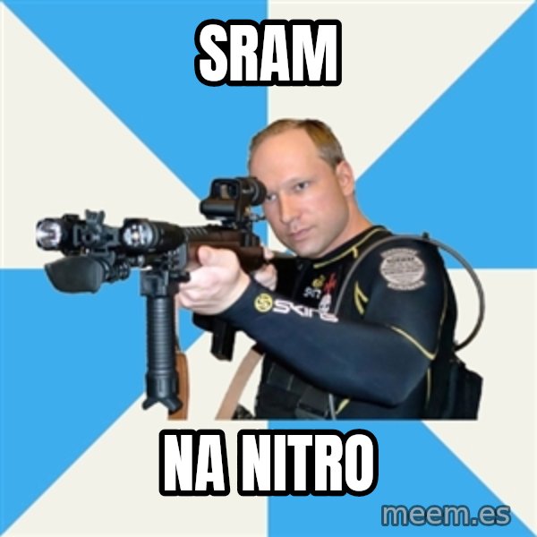 Anders Breivik Scuba meme: sram / na nitro