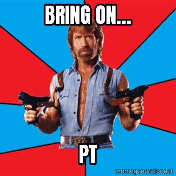 Chuck Norris  meme: Bring on… / PT