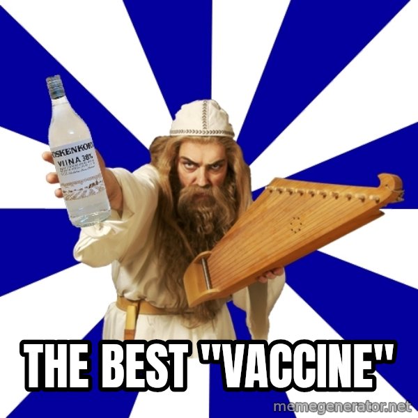 FinnishProblems meme: The best "vaccine"