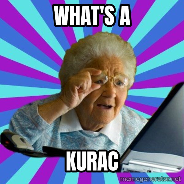 old lady meme: what's a / kurac