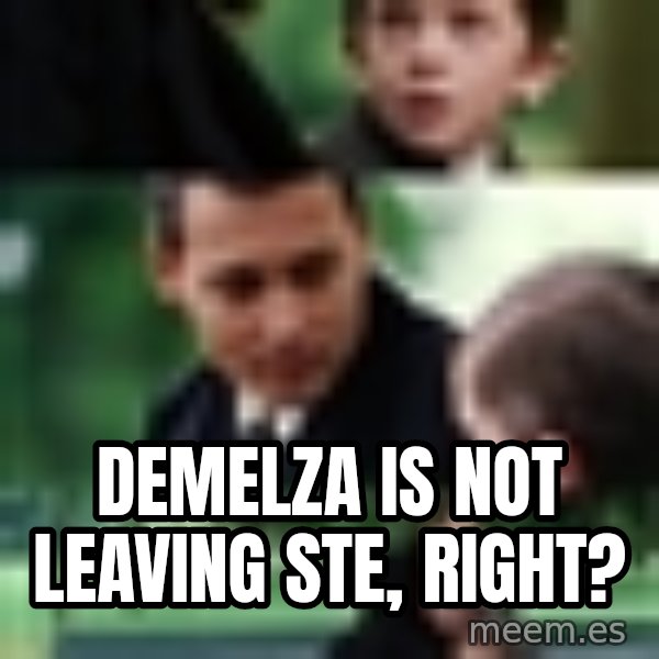 Neverland Johnny Depp meme: Demelza is not leaving STE, right?