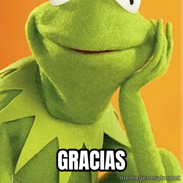 Kermit the frog meme: GRACIAS