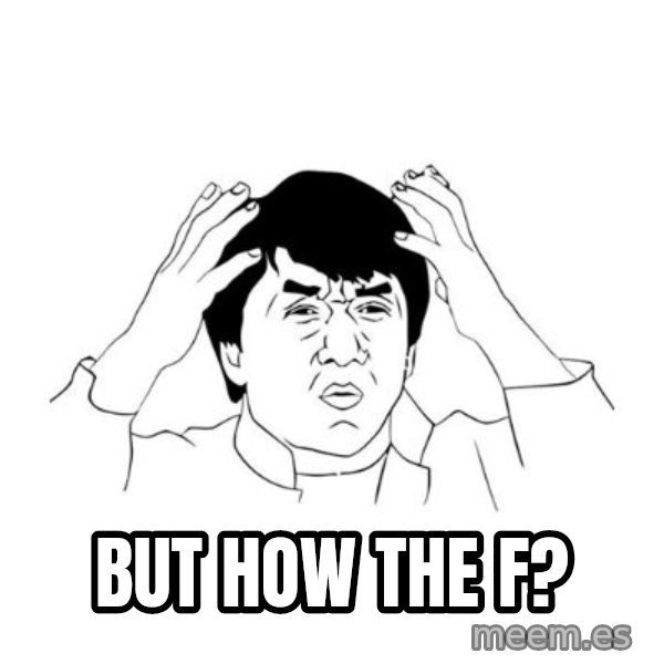 jackie chan meme paint meme: But how the F?