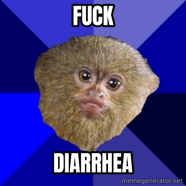 Mra Marmoset meme: Fuck / Diarrhea