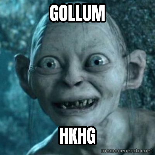 My Precious Gollum meme: Gollum / Hkhg