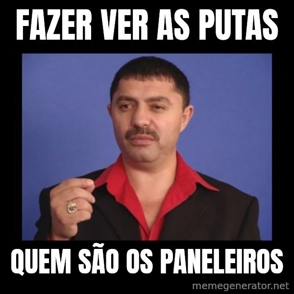 Manelistul Nicolae Guta meme: Fazer ver as Putas / Quem são os Paneleiros