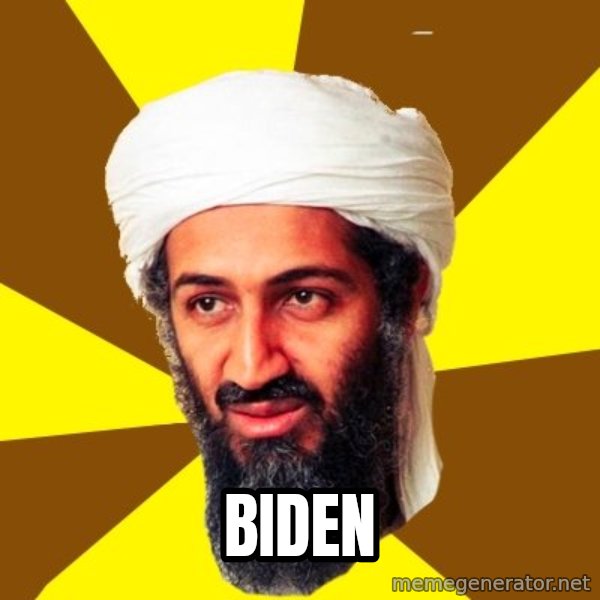 Osama meme: Biden