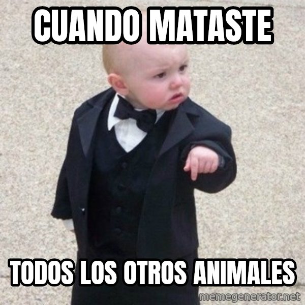 Mafia Baby meme: Cuando Mataste / todos los otros animales