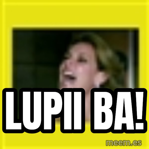 Eu Sou Rica meme: Lupii ba!