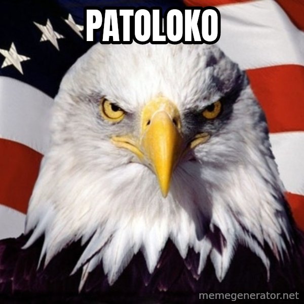 American Pride Eagle meme: PATOLOKO