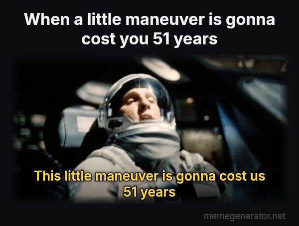 This Little Maneuver Is Gonna Cost Us 51 Years meme: When a little maneuver is gonna cost you 51 years / This little maneuver is gonna cost us 51 years