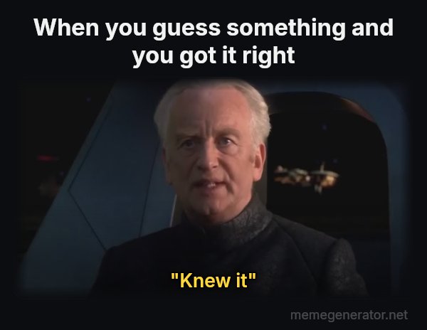 Do It (Dew It) meme: When you guess something and you got it right / "Knew it"