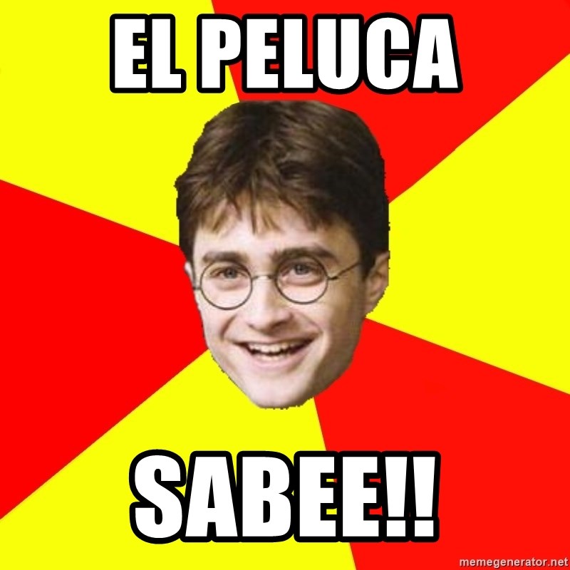 cheeky harry potter - El PELUCA  SABEE!!