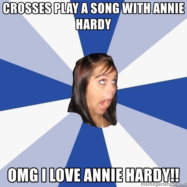 Annoying Facebook Girl - Crosses play a song with annie hardy omg i love annie hardy!!