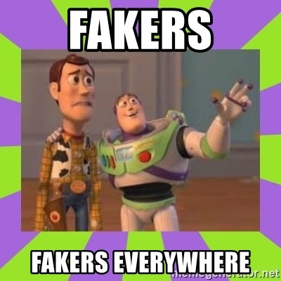 X, X Everywhere  - Fakers Fakers everywhere