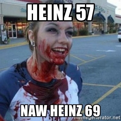 Scary Nympho - Heinz 57 Naw Heinz 69