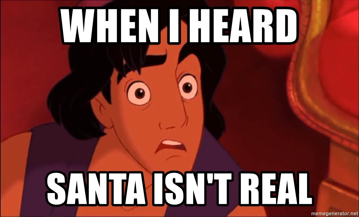 Horrified Aladdin - When I Heard Santa isn't real