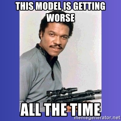 Lando Calrissian - This model is getting worse all the time