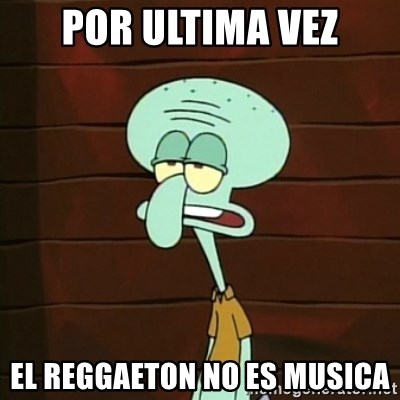Not an Instrument - POR ULTIMA VEZ EL reggaeton NO ES MUSICA