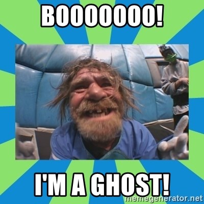 hurting henry - booooooo! i'm a ghost!