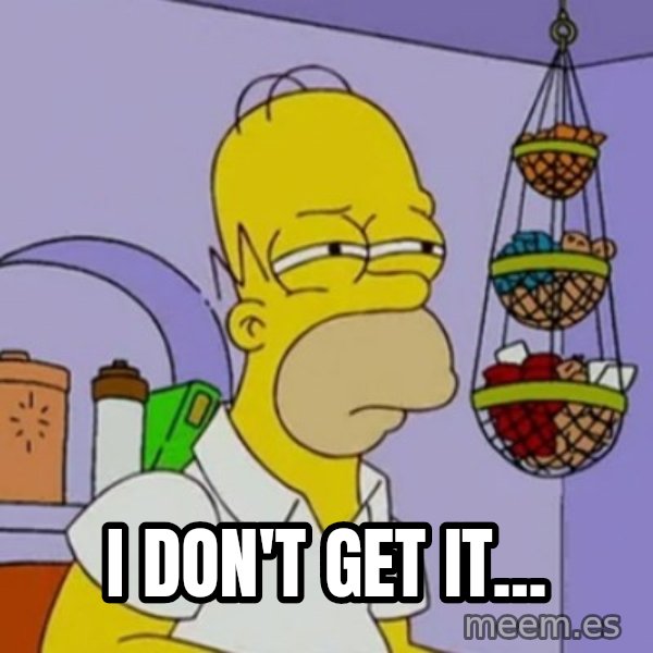 I DON'T GET IT... - Simpsons' Homer | Meme Generator