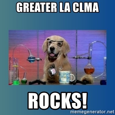 Chemistry Dog - Greater LA CLMA ROCKS!