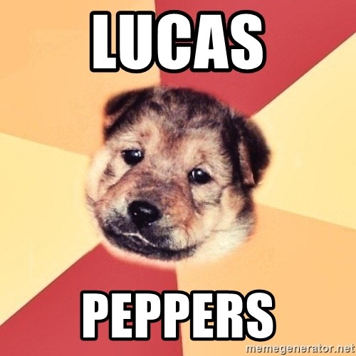 Typical Puppy - LUCAS PEPPERS