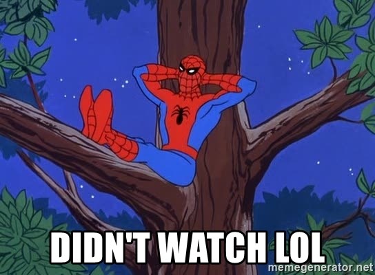 Spiderman Tree - Didn't Watch lol
