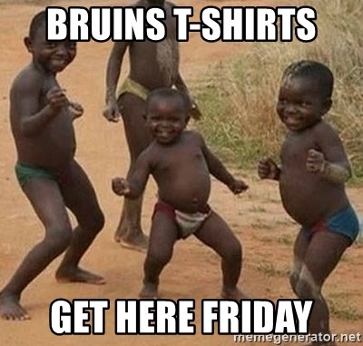 Happy african kids - BRUINS T-SHIRTS  GET HERE FRIDAY