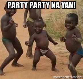 african children dancing - party party na yan!